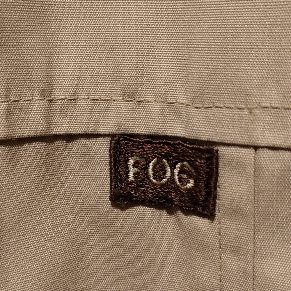 London Fog Vintage Men's Harrington Lightweight Beige Jacket Size 44 Reg - Picture 4 of 10